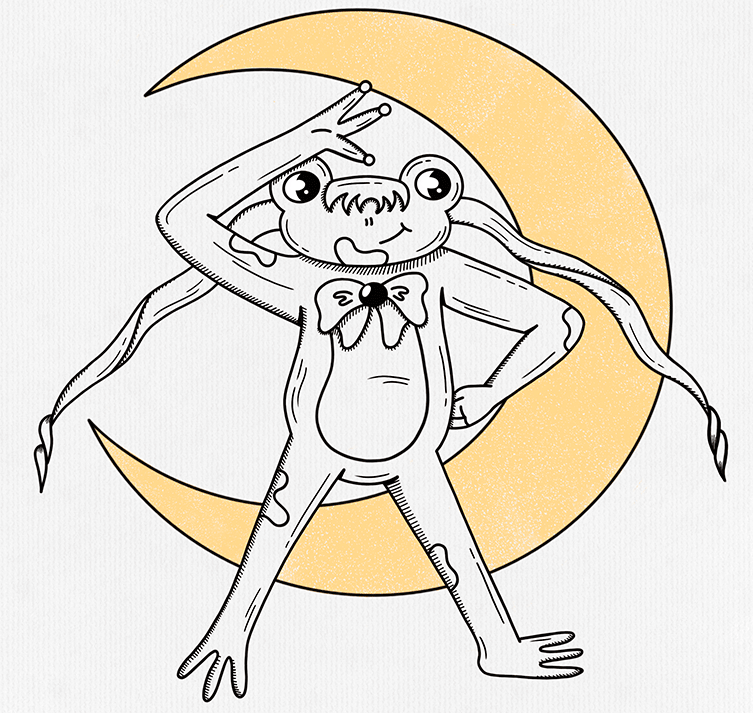 Sailor frog
